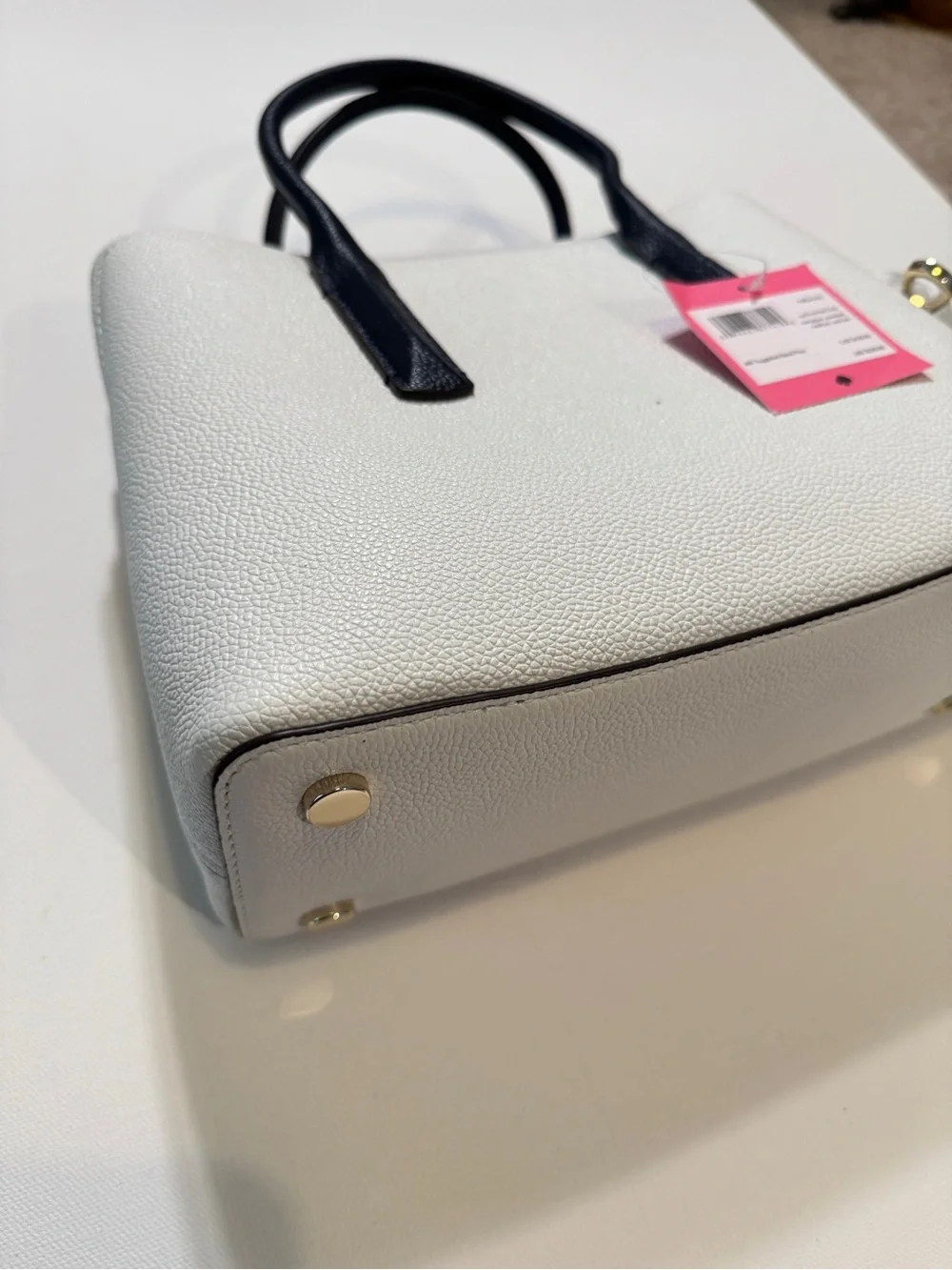 NWT Kate Spade Medium Margaux Jeweled Leather Satchel Handbag